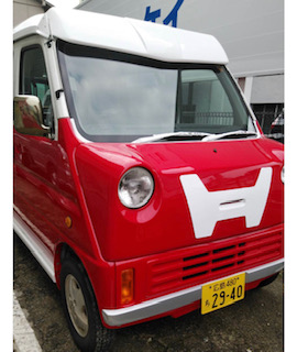 HONDA T360 LOOK　ルーフバイザー