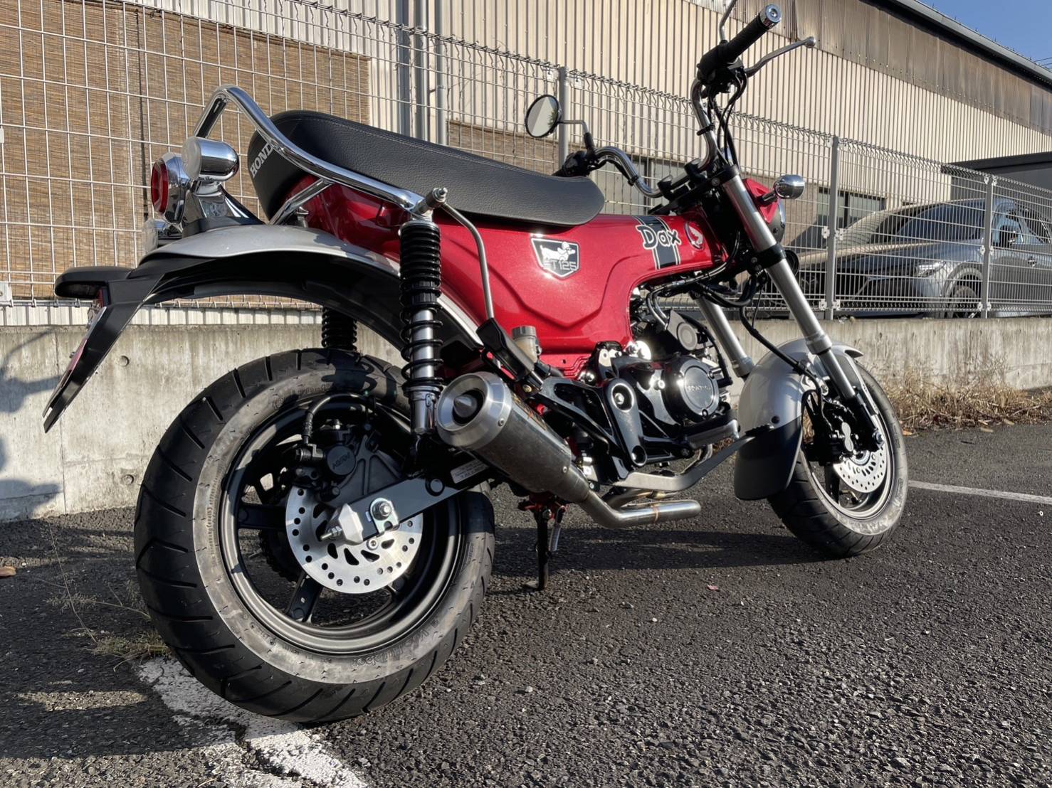 HONDA DAX１２５ BLITZマフラー