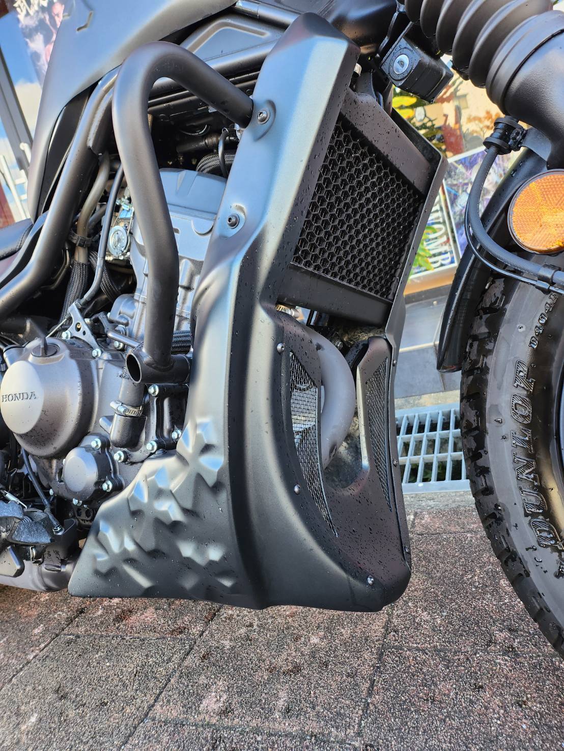 REBEL250 CROMEアンダーカウル　（※黒ゲル未塗装）