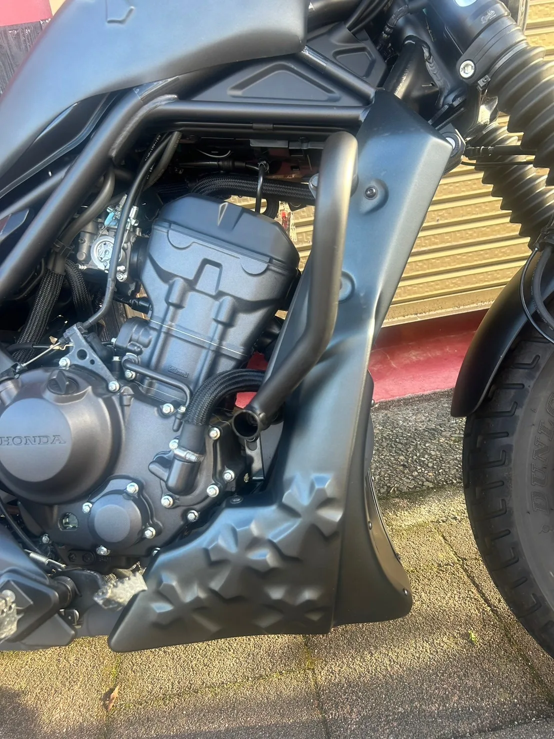 REBEL250 CROMEアンダーカウル　（※黒ゲル未塗装）