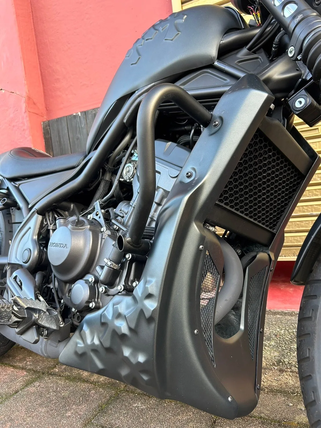 REBEL250 CROMEアンダーカウル　（※黒ゲル未塗装）