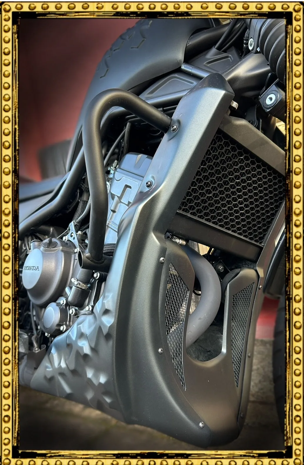 REBEL250 CROMEアンダーカウル　（※黒ゲル未塗装）