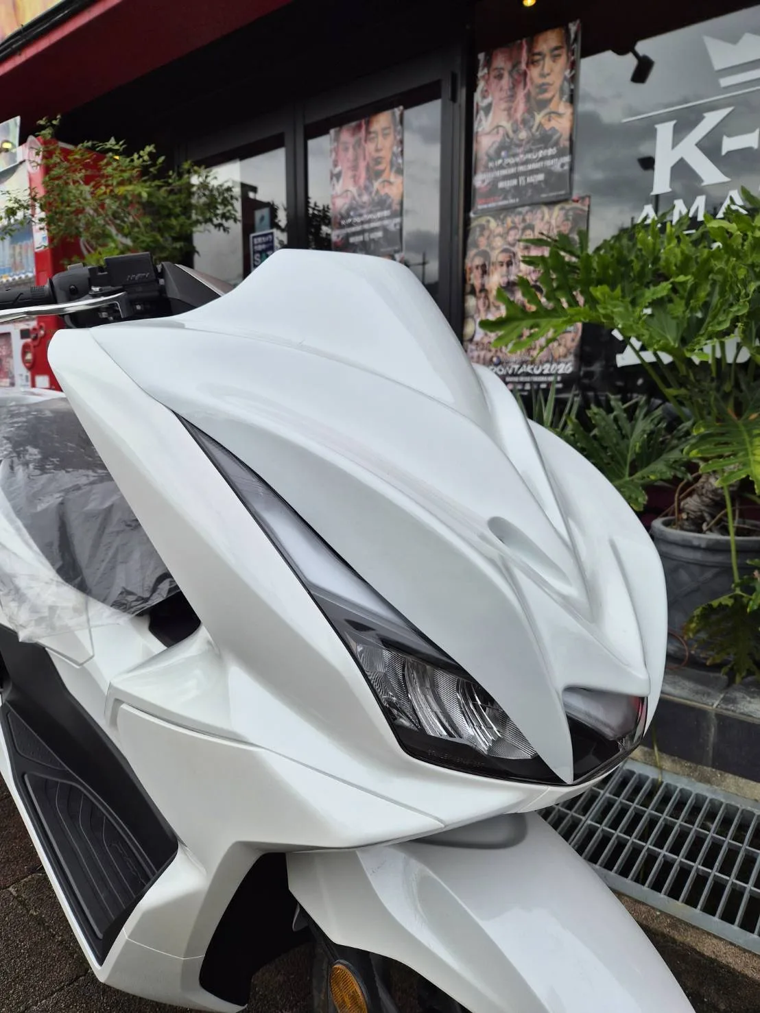 PCX2025年式★JK05KF47★デビルマスク ゲルコート（ 未塗装）