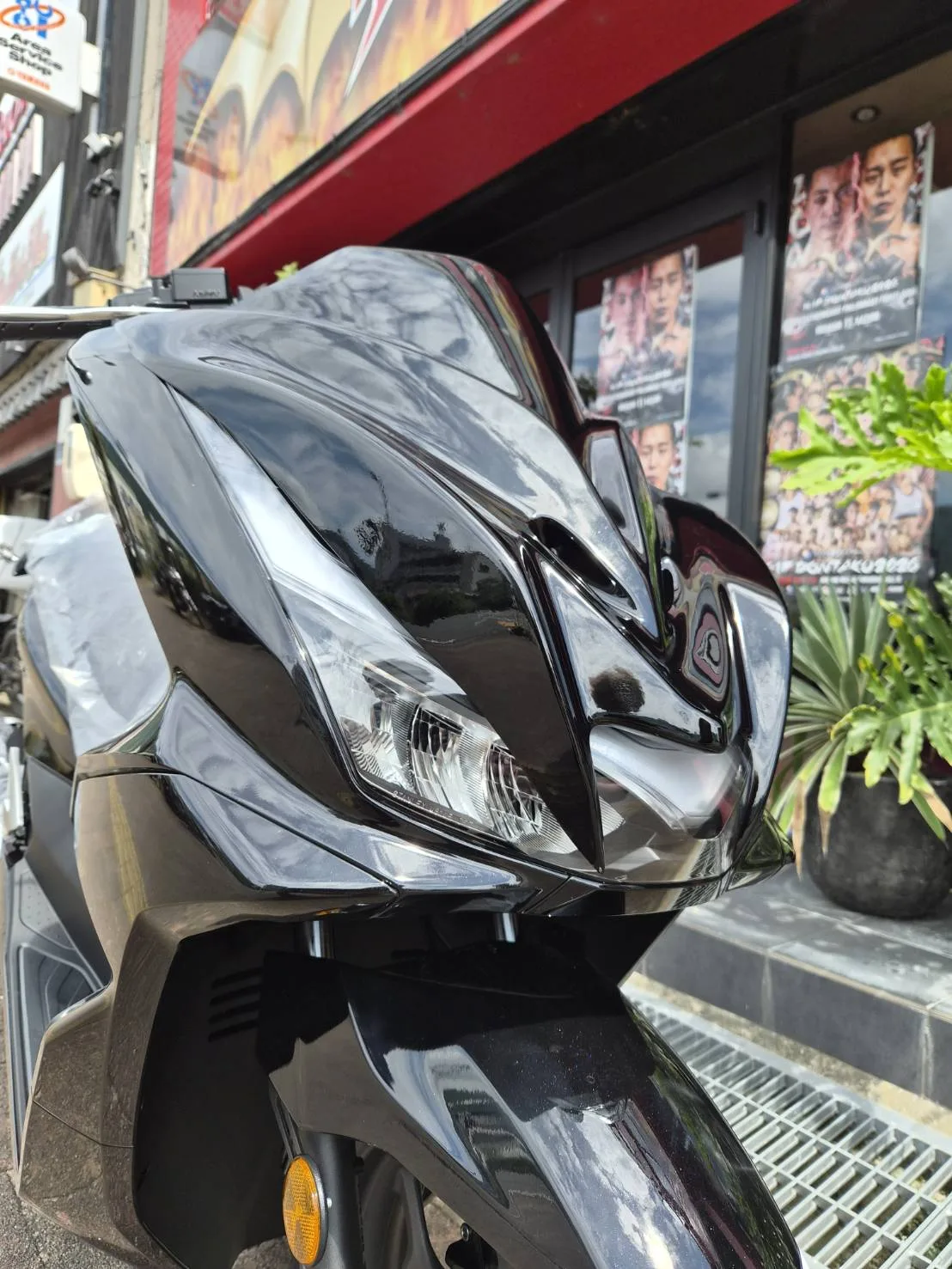 PCX2025年式★JK05KF47★デビルマスク ゲルコート（ 未塗装）